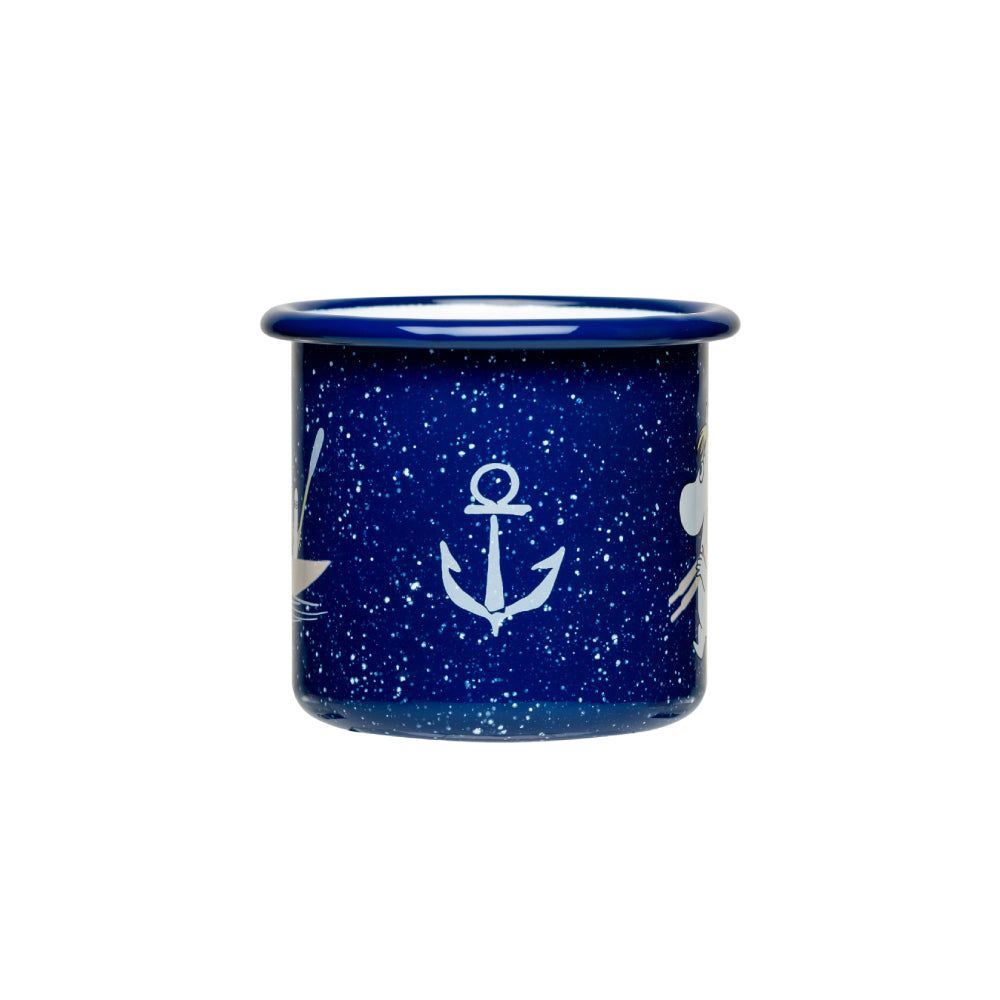 Sailors Enamel Mug 2,5 dl - Muurla - The Official Moomin Shop