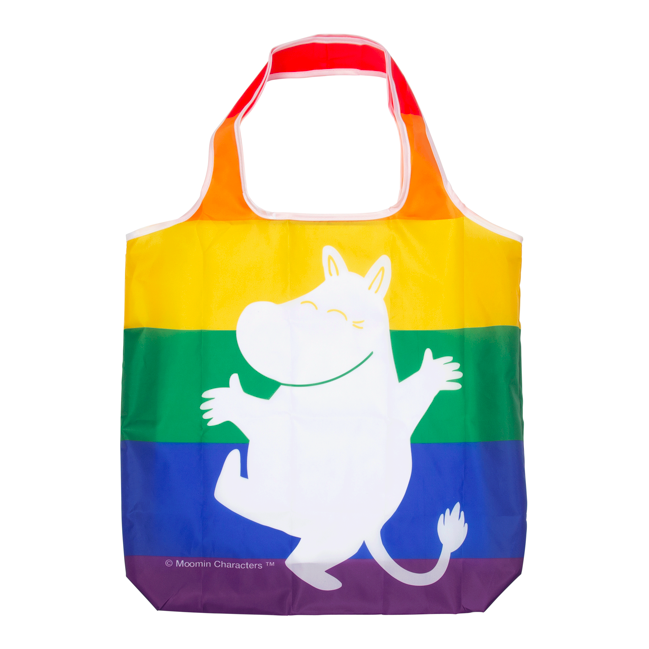 Moomintroll Rainbow Shopping Bag - Pluto Design - The Official Moomin Shop
