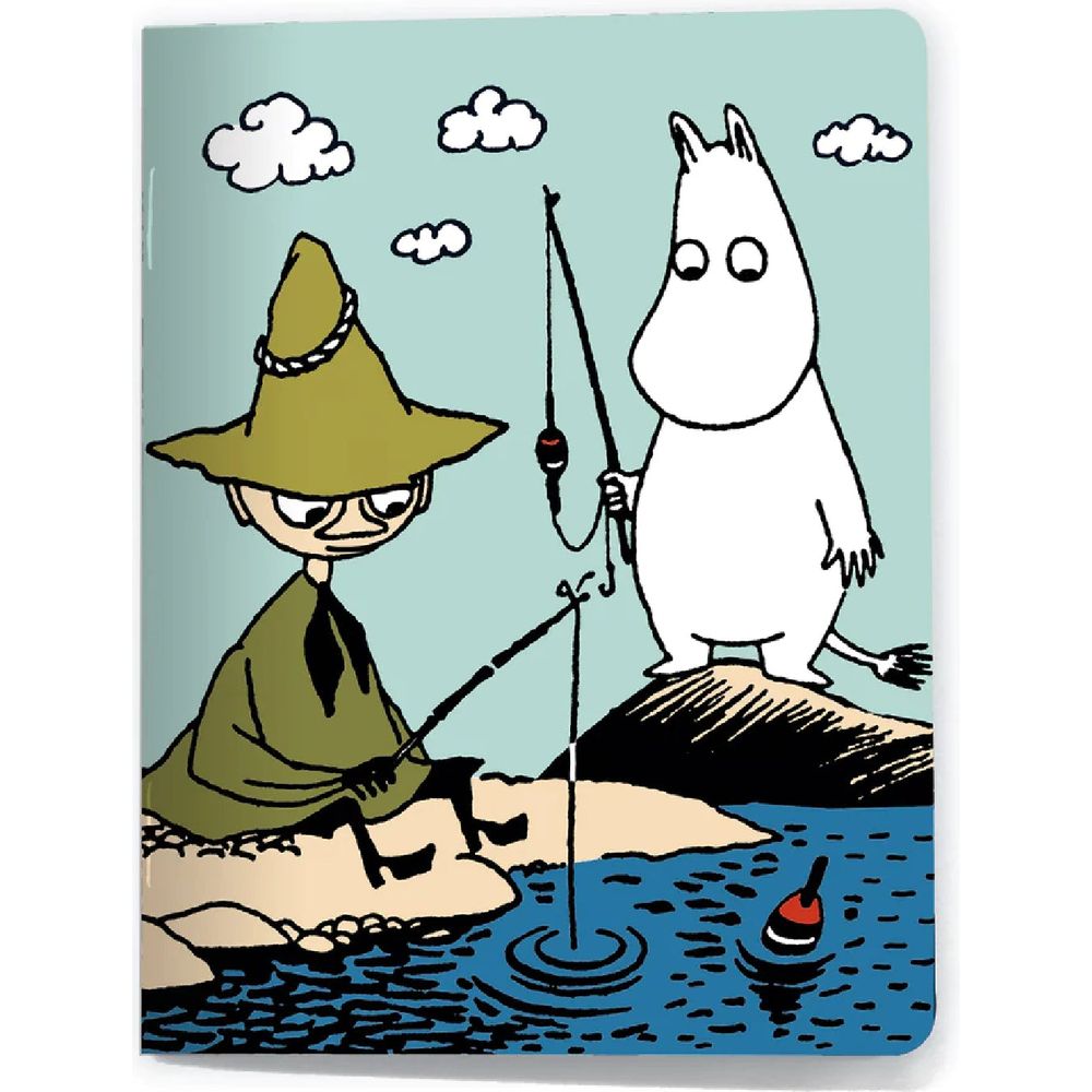 Moomin Mini Notebook Fishing - Putinki - The Official Moomin Shop