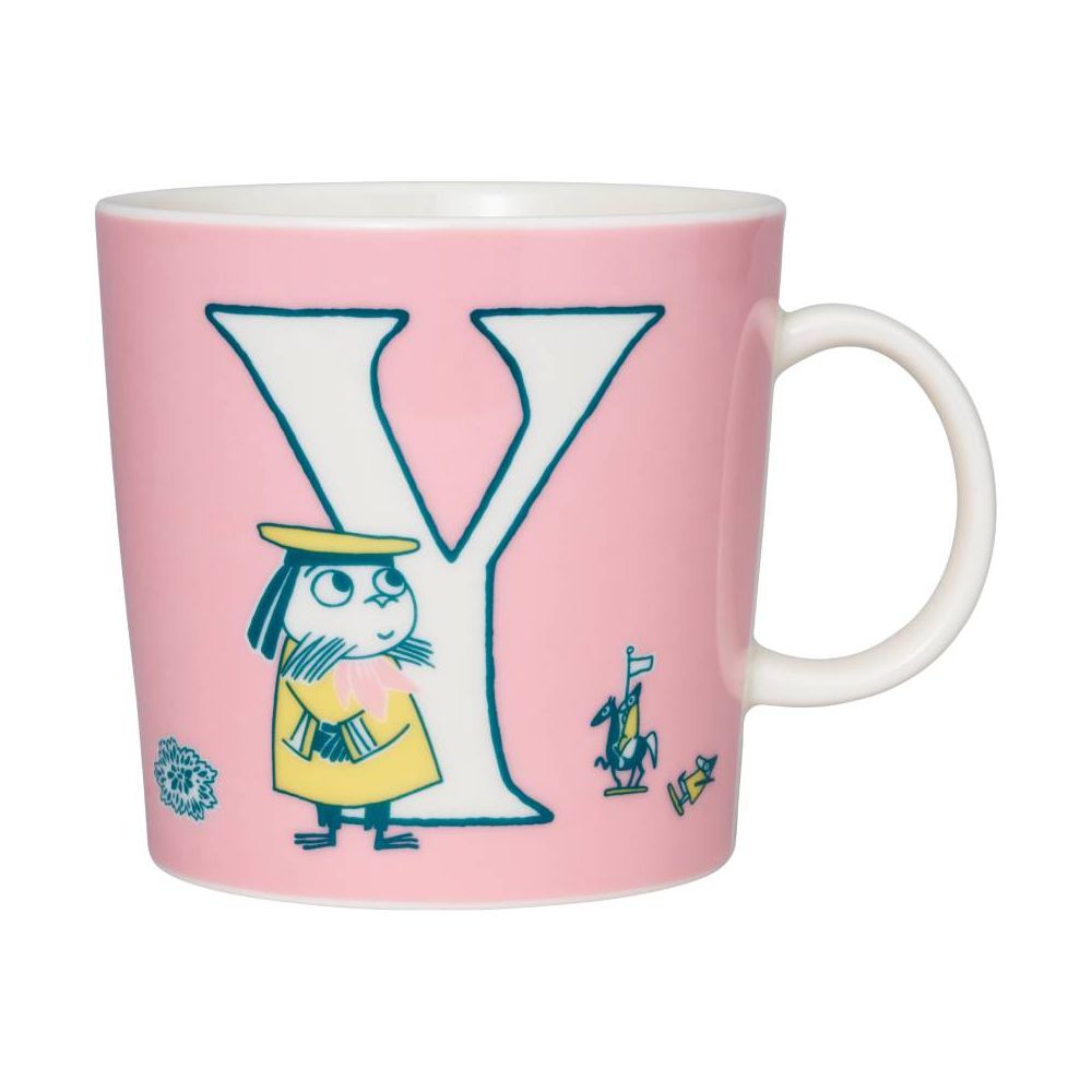 Moomin mug 0,4L ABC Y - Moomin Arabia - The Official Moomin Shop
