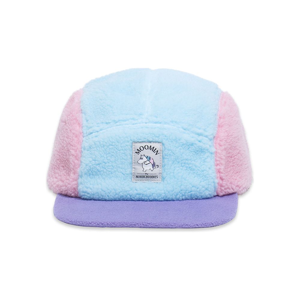 Moomintroll Fleece Cap Blue/Pink - Nordicbuddies - The Official Moomin Shop
