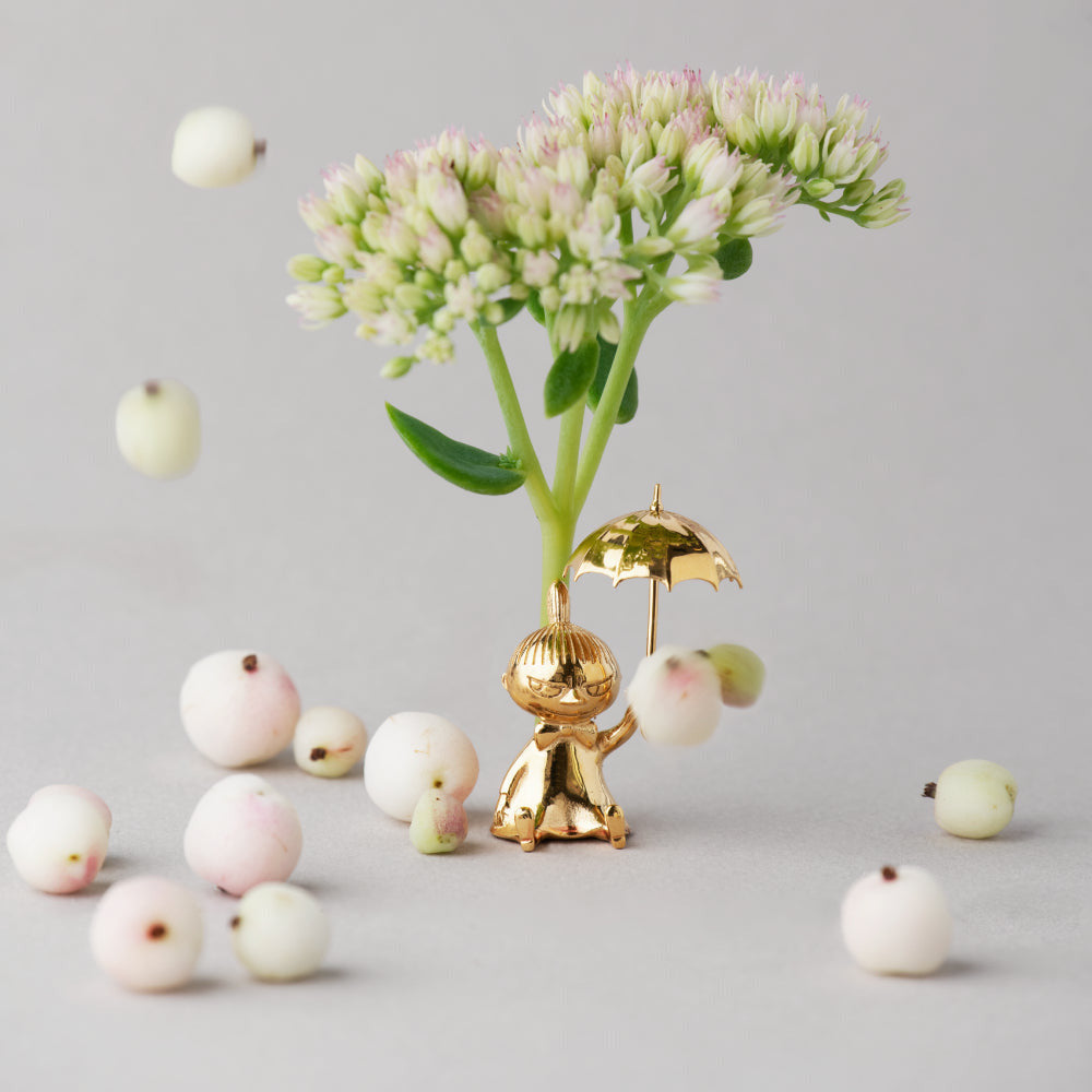 Little My Umbrella Figurine - The Official Moomin Shop