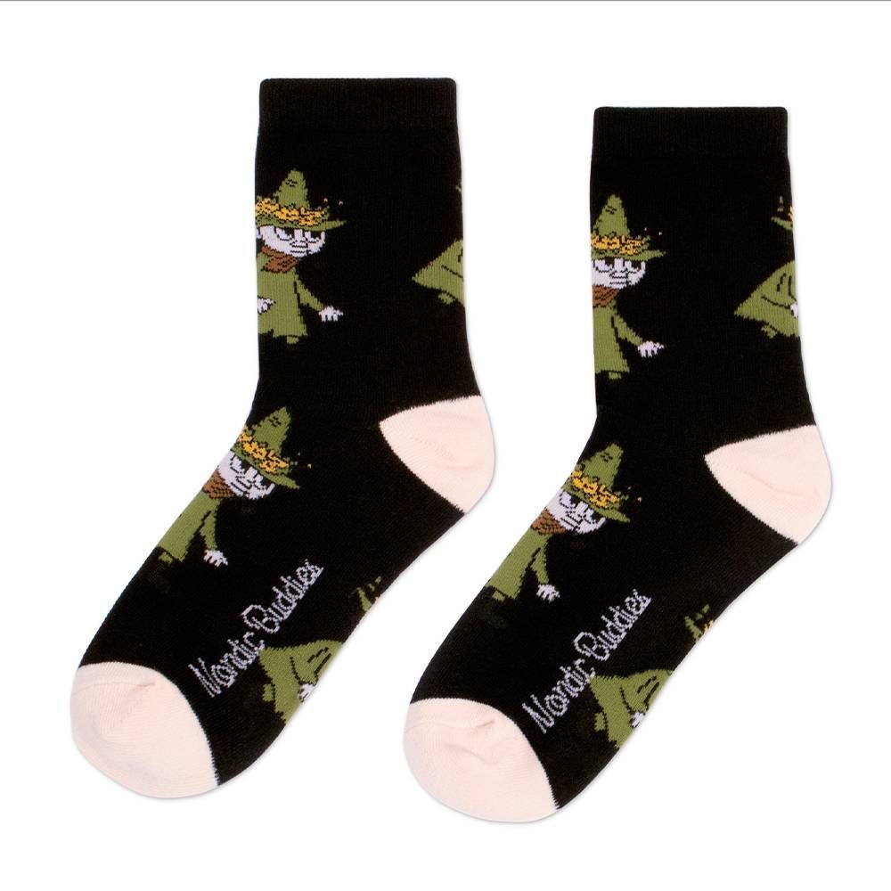 Snufkin Socks 36-42 Black - Nordicbuddies - The Official Moomin Shop