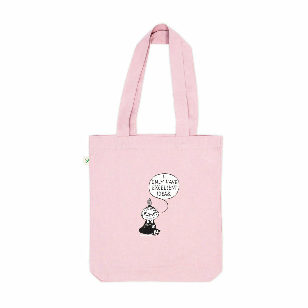 Organic Tote Bag Little My Pink - Nordicbuddies - The Official Moomin Shop