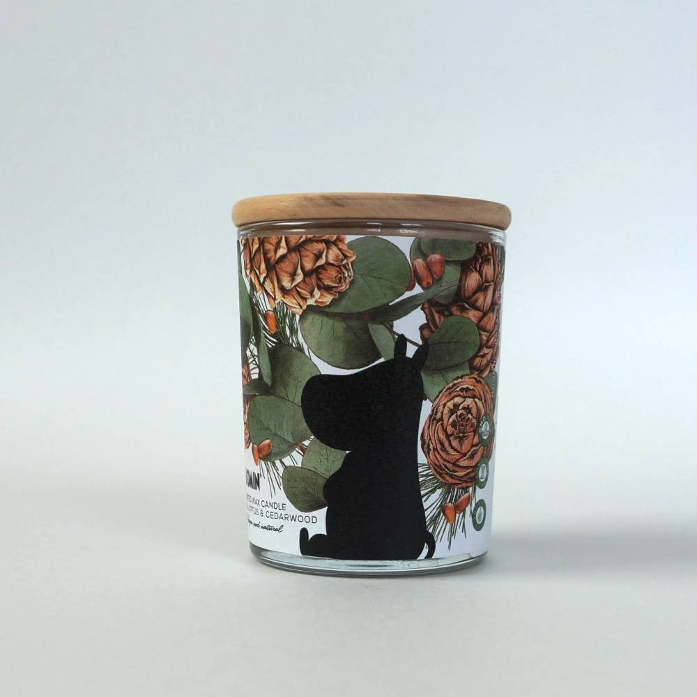 Moomin Scented Candle Eucalyptus &amp; Cedarwood - MiLu Candles - The Official Moomin Shop