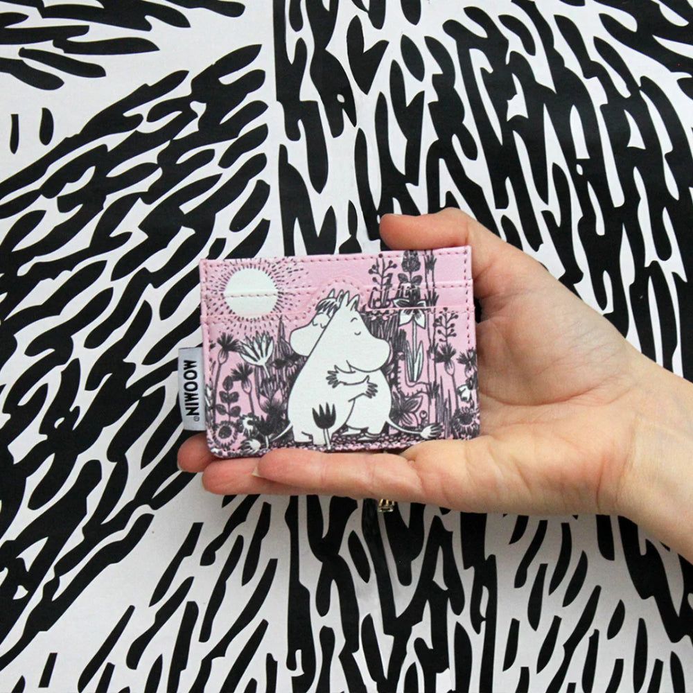 Moomin Love Card Holder Pink - The Official Moomin Shop