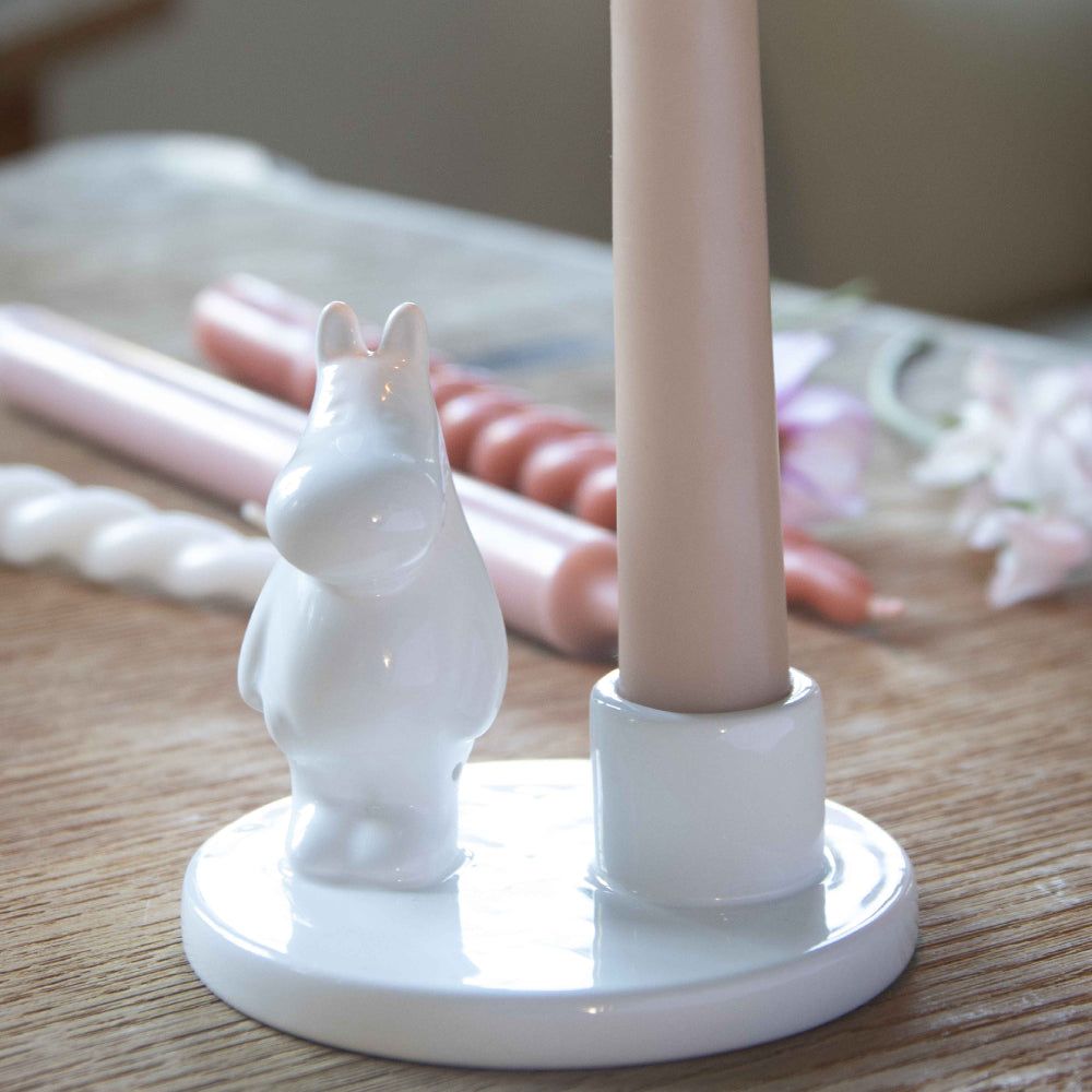 Moomintroll Ceramic Candle Holder - Pluto Design - The Official Moomin Shop