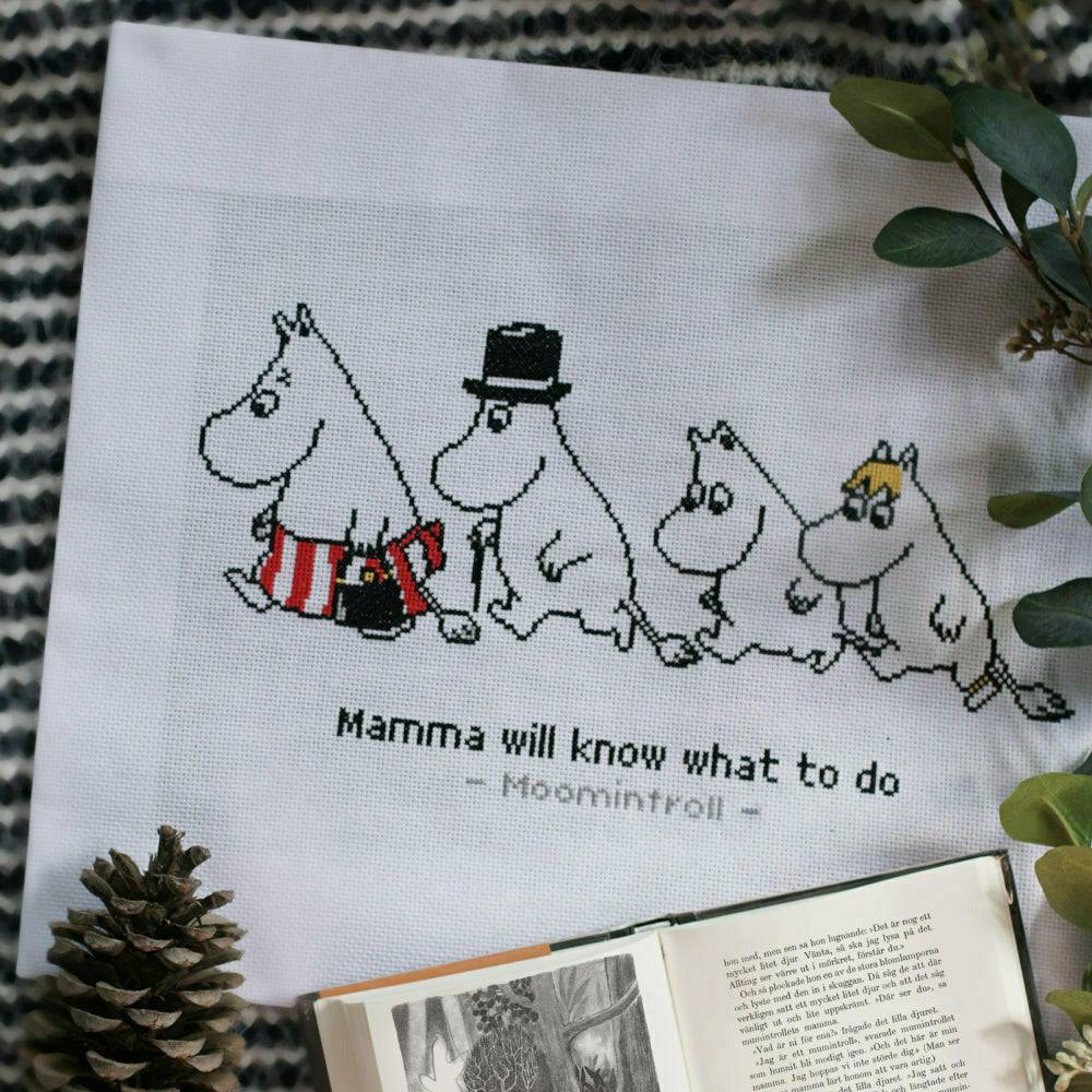Emboidery Kit Moominmamma Knows - The Folklore Company - The Official Moomin Shop