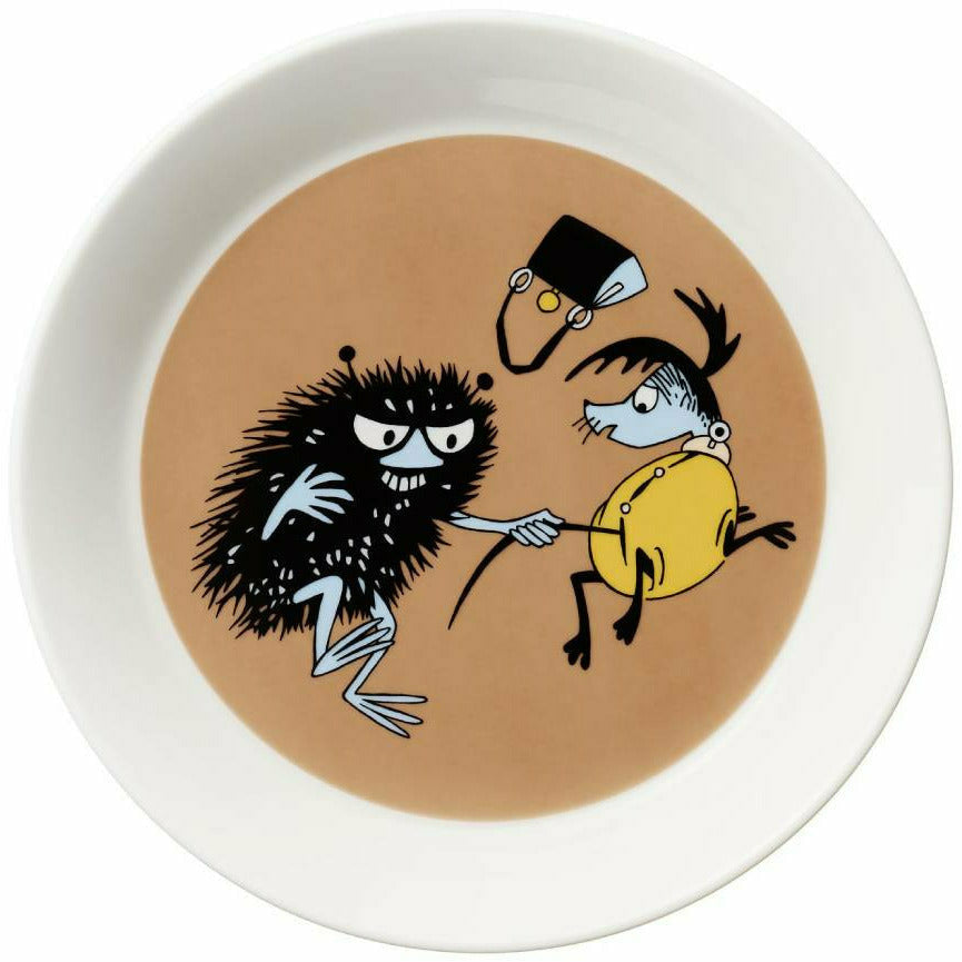 Stinky in Action Plate 19cm - The Official Moomin Shop