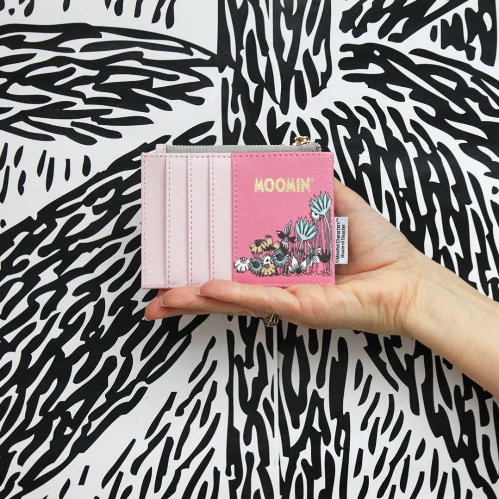 Moomin Love Card Wallet Pink - The Official Moomin Shop