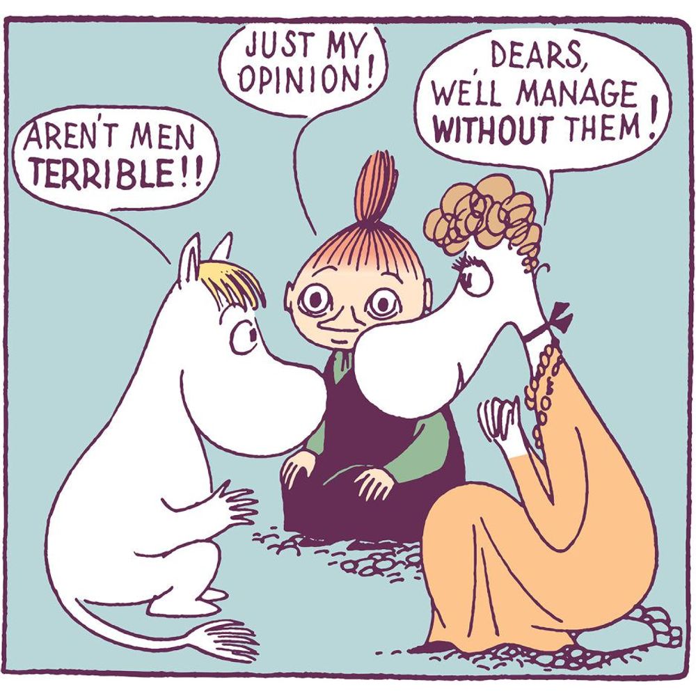 Greeting Card Aren&#39;t Men Terrible - Hype Cards - The Official Moomin Shop