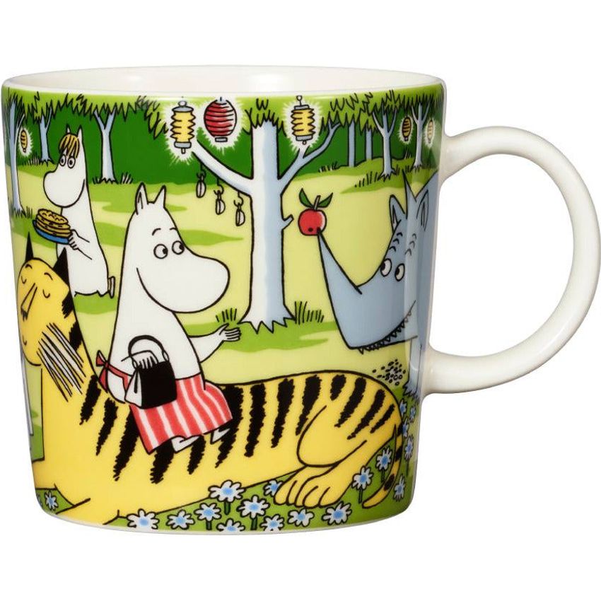 Moomin Summer Mug 2023 Garden party 0,3L - Moomin Arabia - The Official Moomin Shop