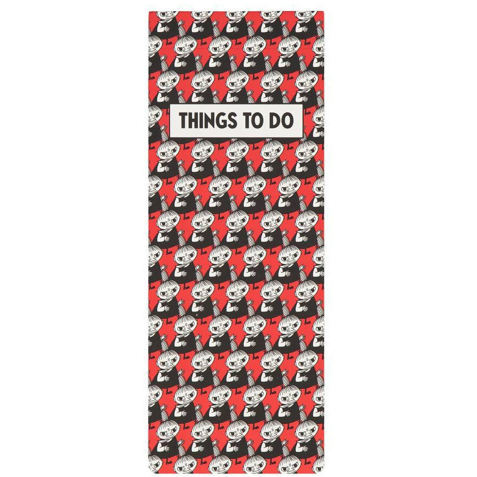 Moomin Pop Art TO-DO Pad Red - Anglo-Nordic - The Official Moomin Shop