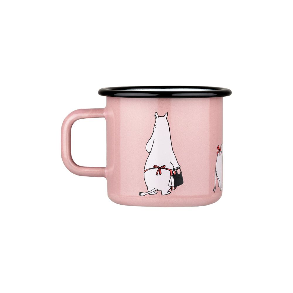 Moominmamma Retro Mug Pink 3,7 dl - Muurla - The Official Moomin Shop