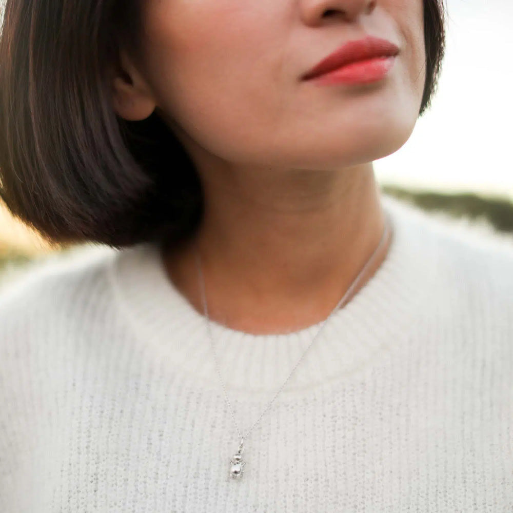 Moomintroll Sterling Silver Necklace - Lumoava - The Official Moomin Shop