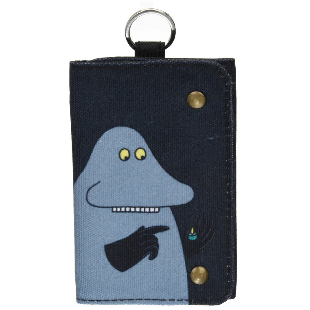 The Groke Canvas Wallet Black - The Official Moomin Shop
