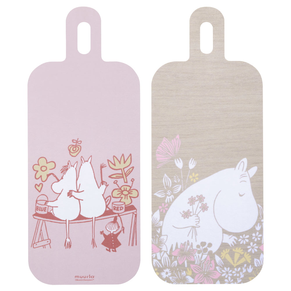 Moomin Flower Field Chop & Serve Board 13x33cm - The Official Moomin Shop