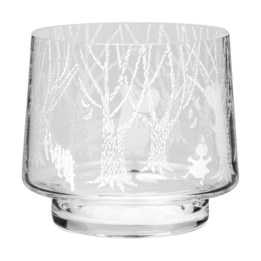 Moomin In the woods Candle Holder 8cm - Muurla - The Official Moomin Shop