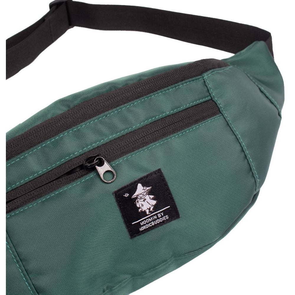 Snufkin Waist Bag Green - Nordicbuddies - The Official Moomin Shop