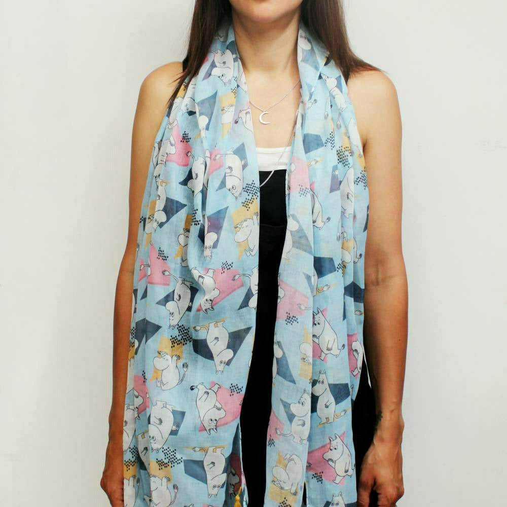 Moomin Scarf Abstract - House of Disaster - The Official Moomin Shop