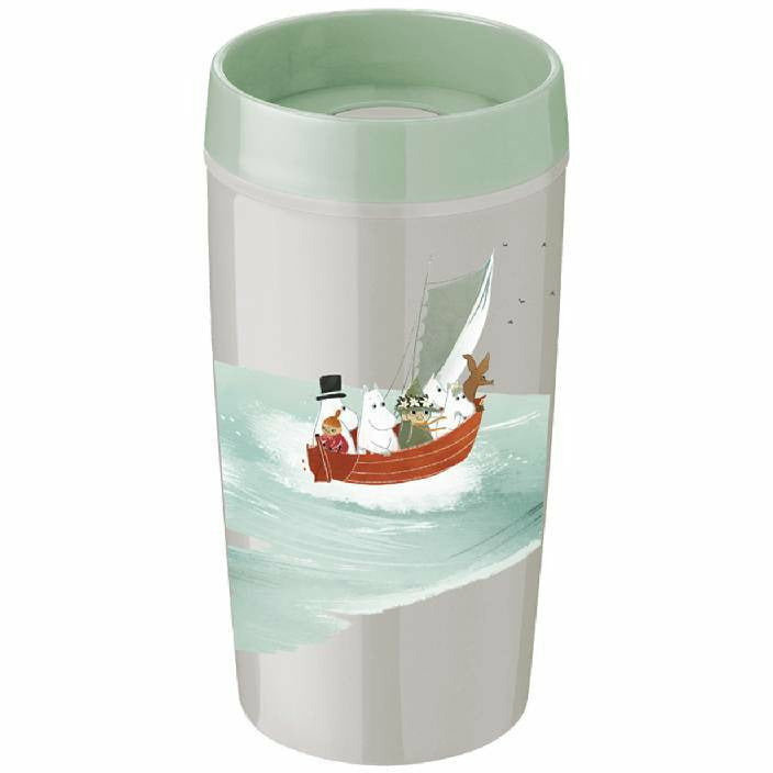 Moomin Thermal Flask 0,34 l green - Stelton - The Official Moomin Shop