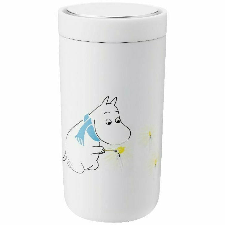Moomin Thermal Flask 0,2 l Frost- Stelton - The Official Moomin Shop