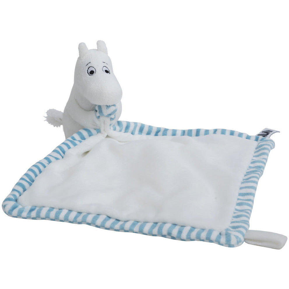 Moomintroll Baby Cuddle Blanket Light blue - Rätt Start - The Official Moomin Shop