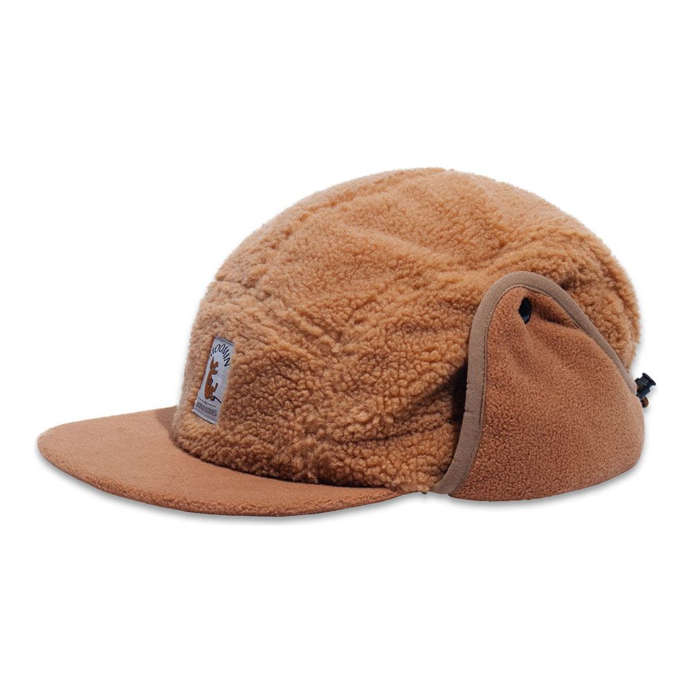 Sniff Fleece Earflap Cap Brown - Nordicbuddies - The Official Moomin Shop