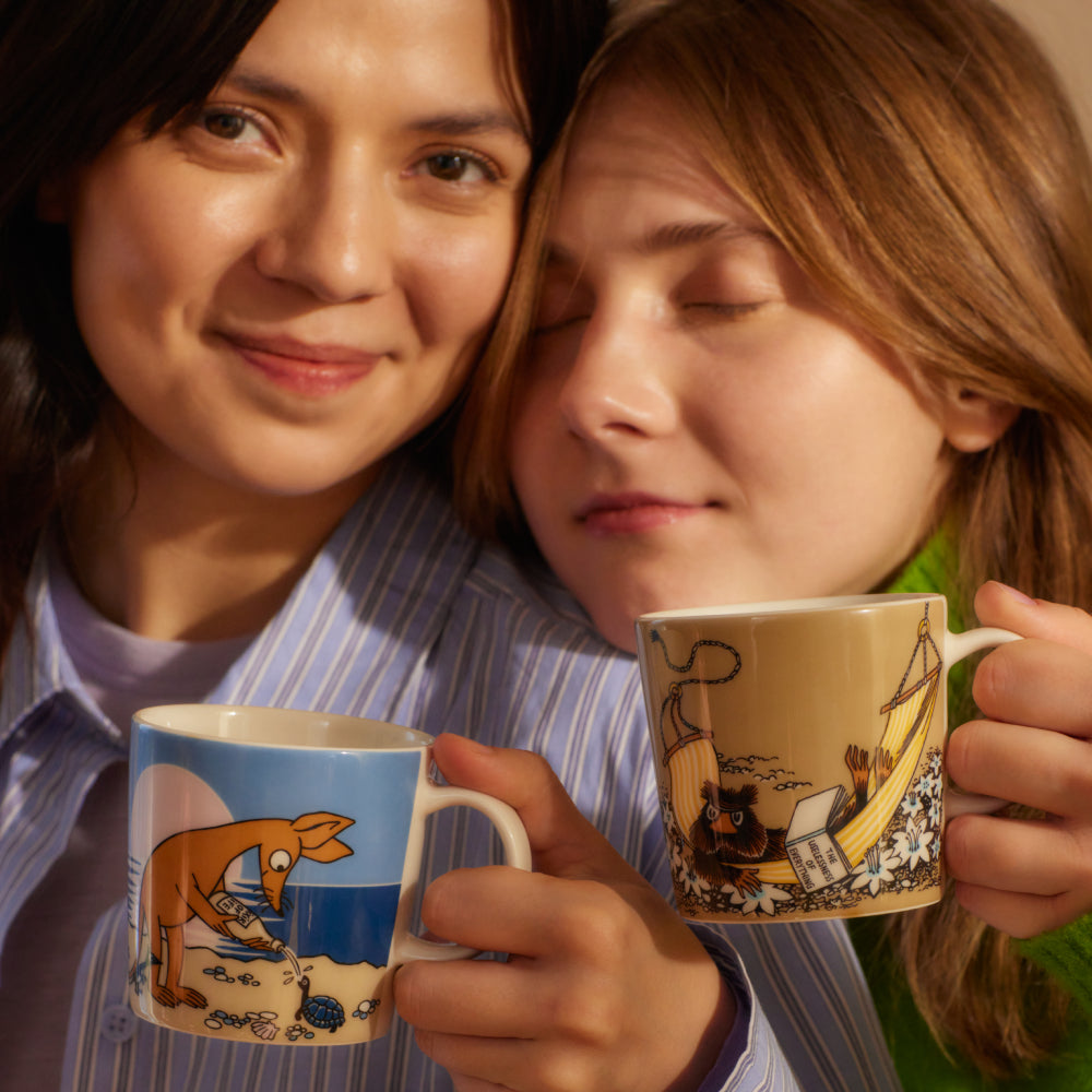 The Muskrat Mug 0,3L Beige - The Official Moomin Shop