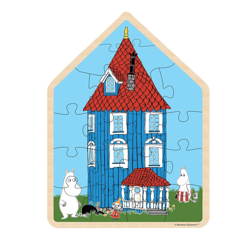 Moomin Wooden House Puzzle - Barbo Toys - The Official Moomin Shop