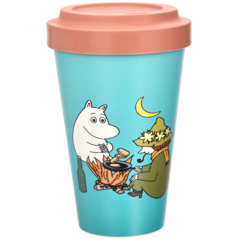 Take away Mug Moomintroll and Snufkin Camping - Nordicbuddies - The Official Moomin Shop