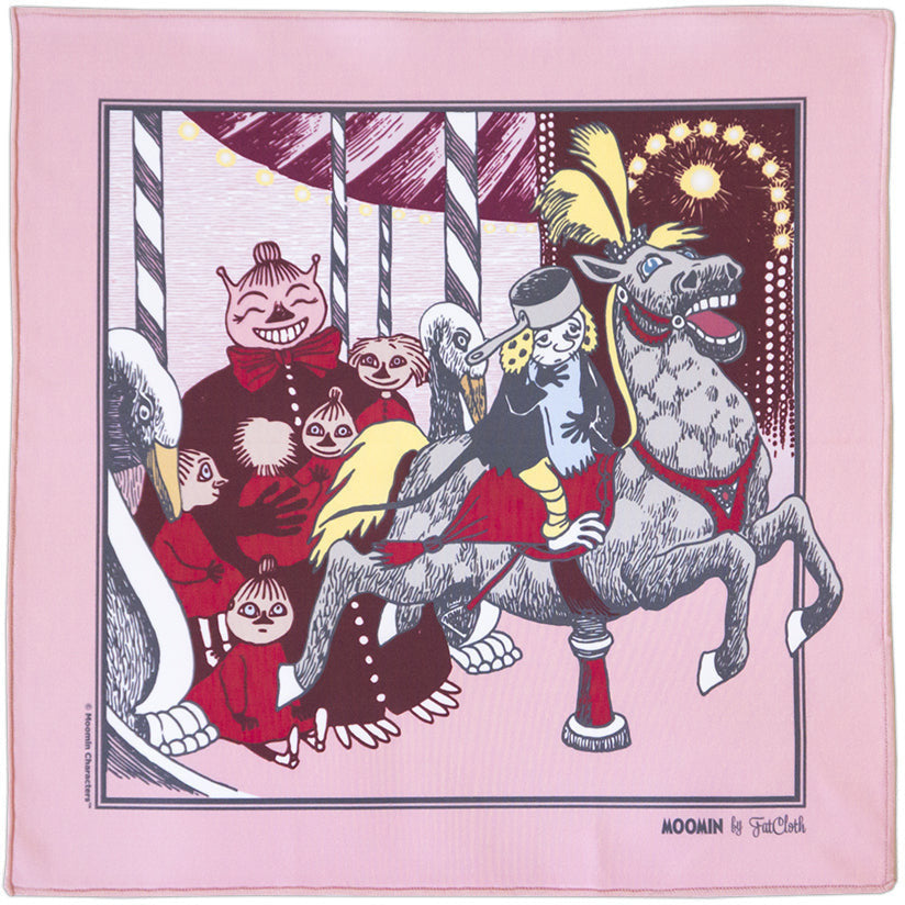 Moomin Carousel Multipurpose Pocket Square - The Official Moomin Shop