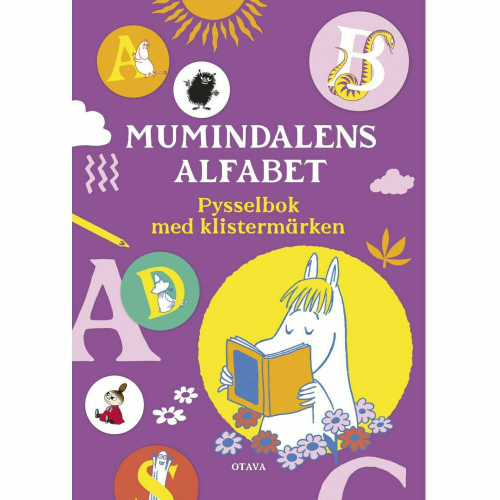 Mumindalens Alphabet Pysselbok med Klistermärke - Otava - The Official Moomin Shop