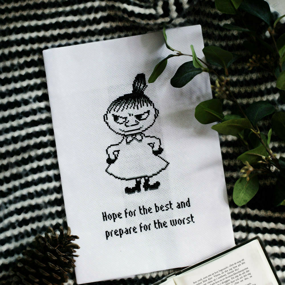 Little My Embroidery Kit - The Folklore Company - The Official Moomin Shop
