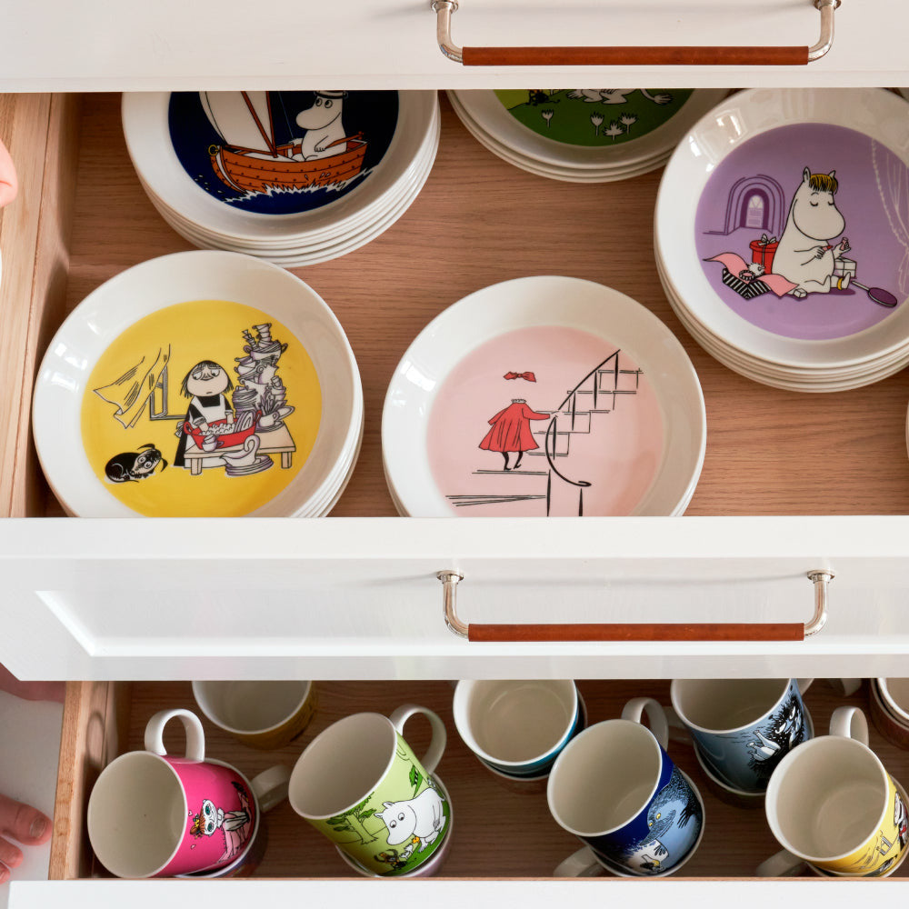 Misabel Plate 19cm Yellow - The Official Moomin Shop