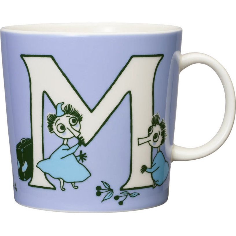Moomin mug 0,4L ABC M - Moomin Arabia - The Official Moomin Shop
