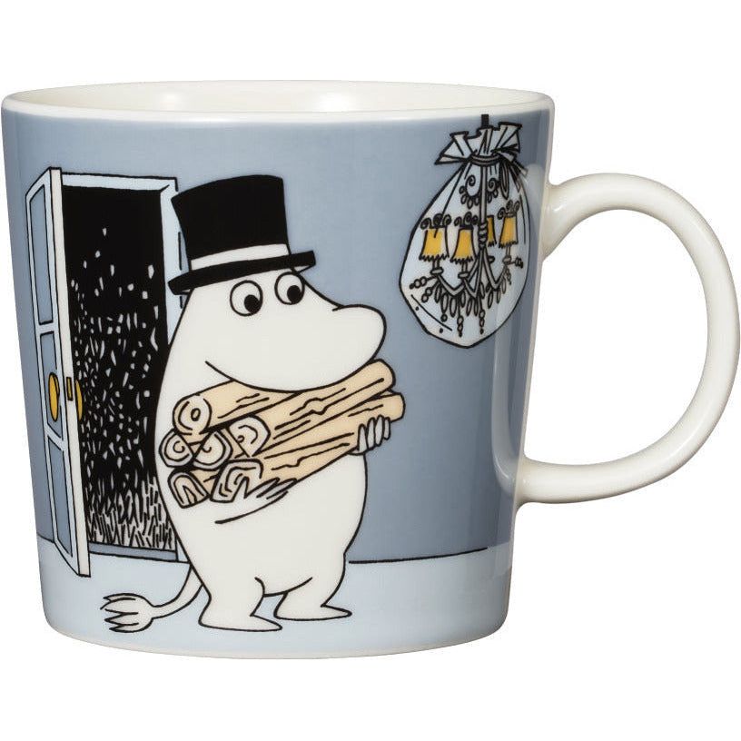 Moominpappa mug 0,3L grey - Moomin Arabia - The Official Moomin Shop