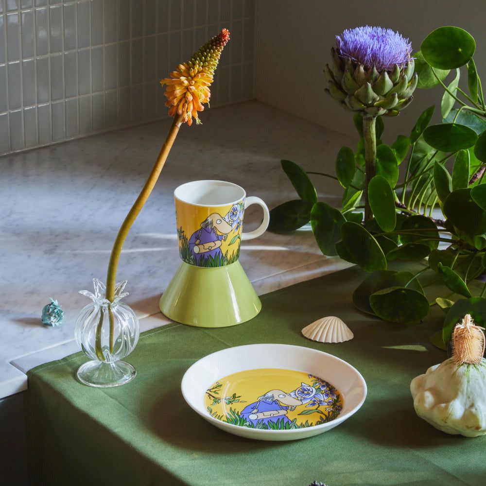 Hemulen Mug 0,3L Yellow - The Official Moomin Shop