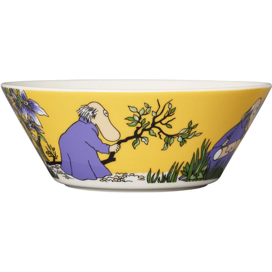 Hemulen Bowl 15cm Yellow - The Official Moomin Shop
