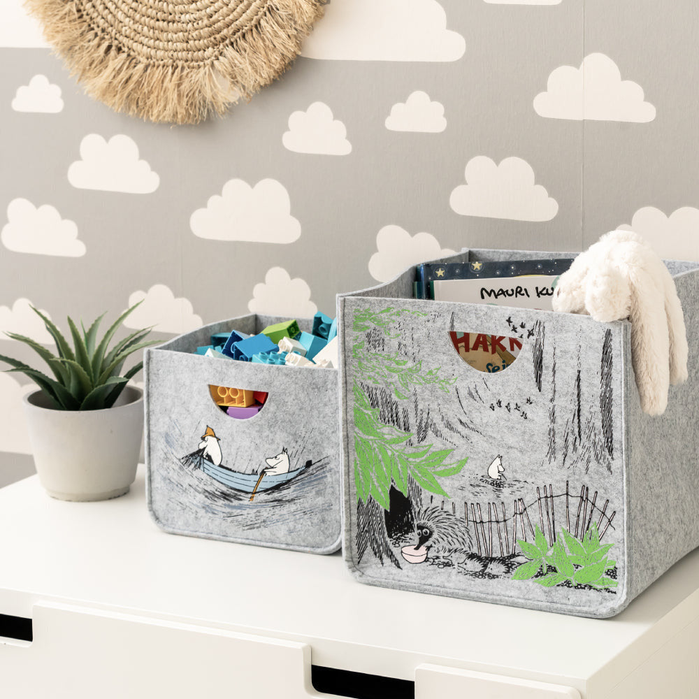 Moomin Originals Gone Fishing Storage Basket - Muurla - The Official Moomin Shop