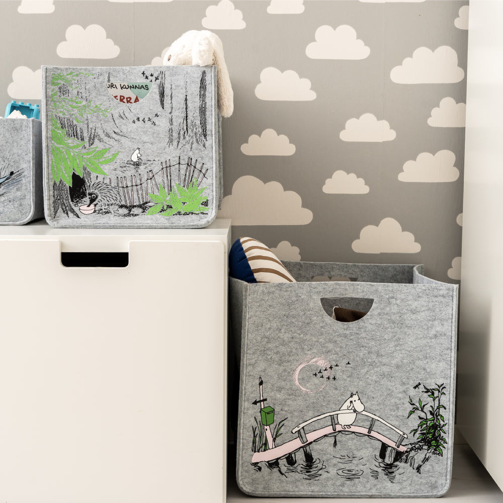 Moomin Originals Missing You Storage Basket - Muurla - The Official Moomin Shop