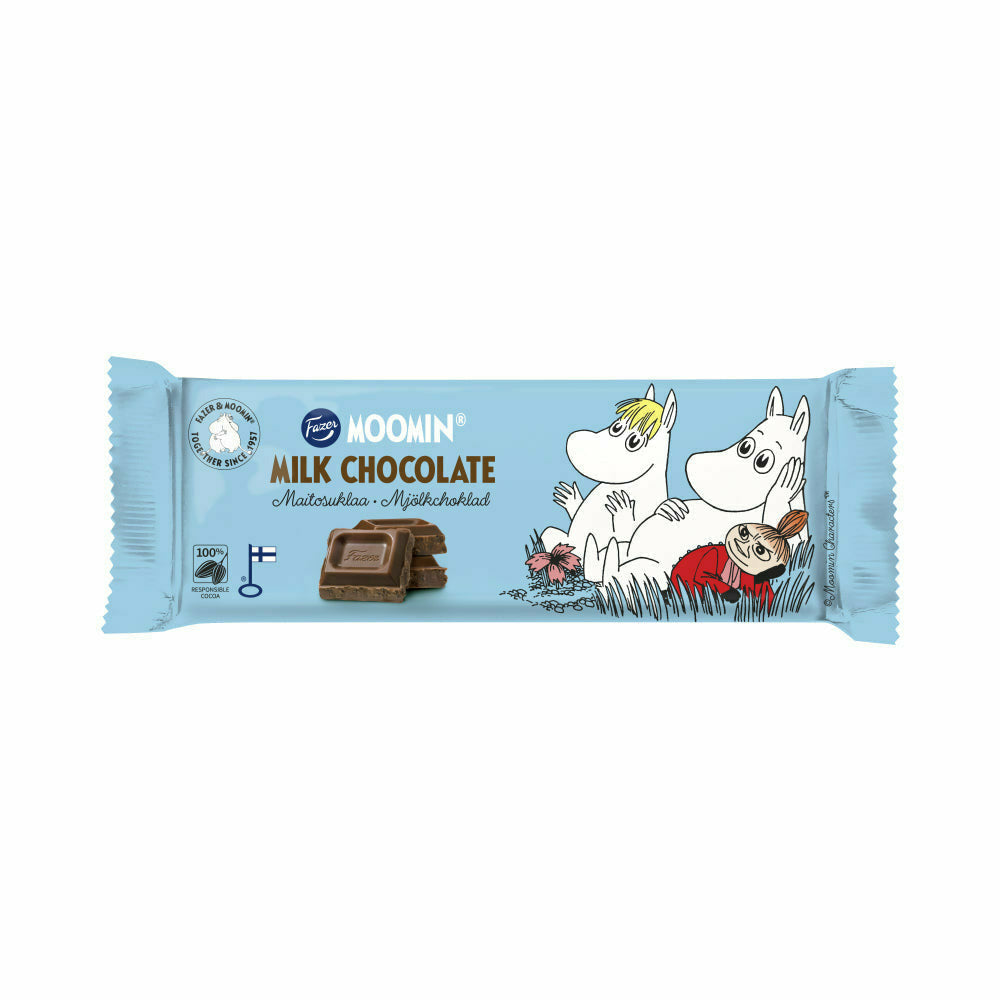 Moomin Milk Chocolate 68 g - Fazer - The Official Moomin Shop