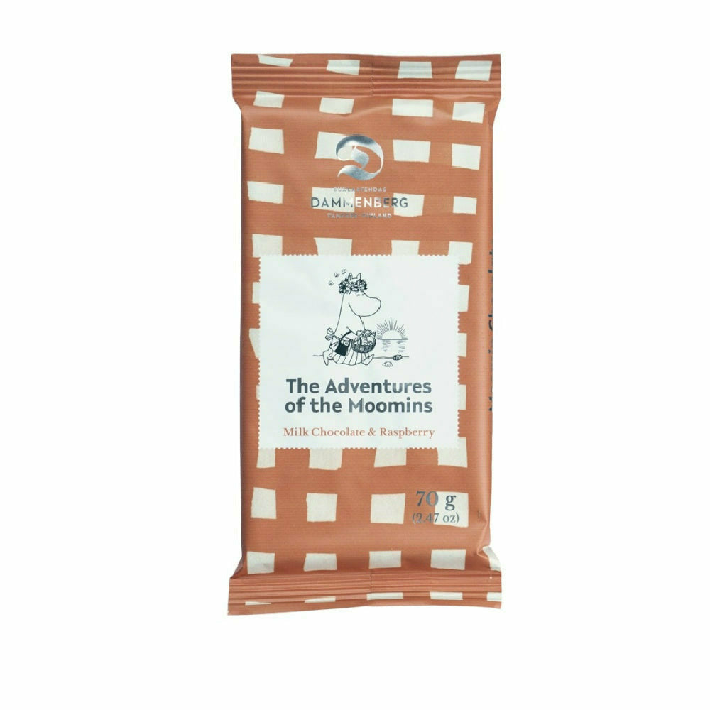 Moomin Raspberry Milk Chocolate - Dammenberg - The Official Moomin Shop