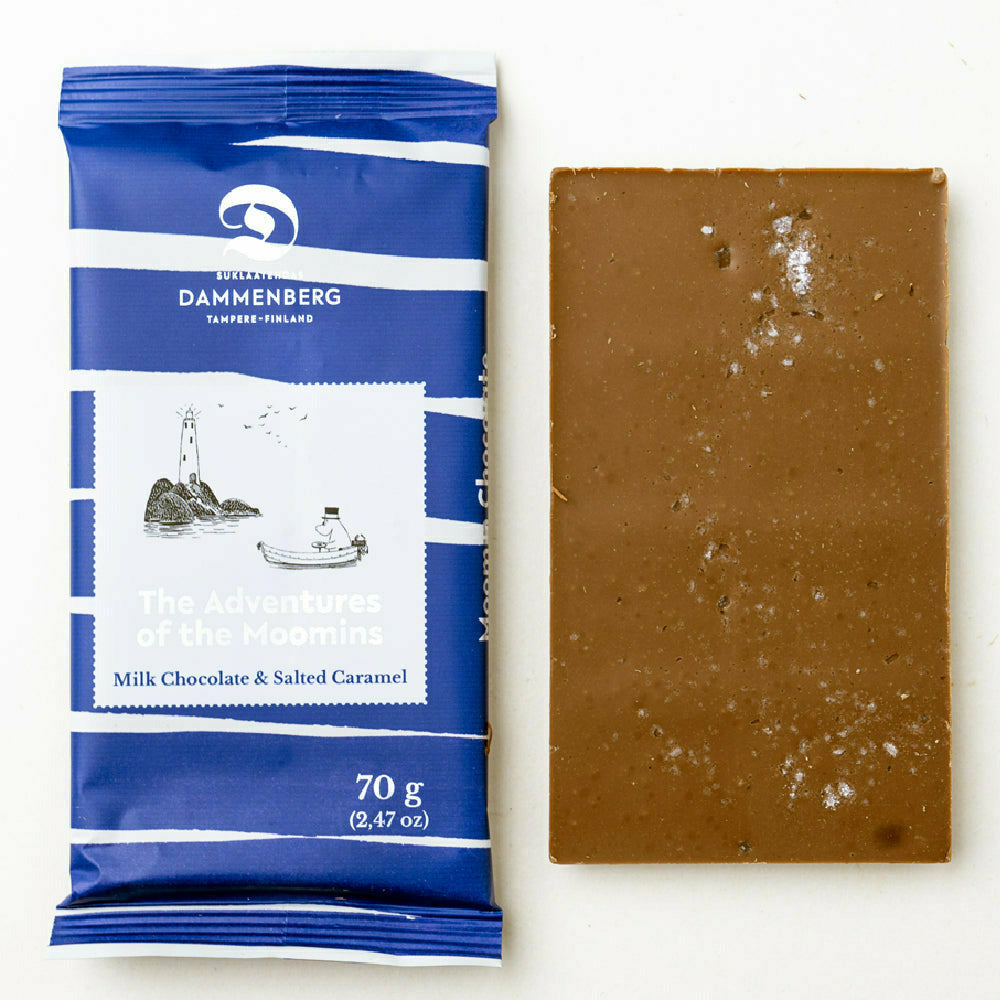 Moomin Salted Caramel Milk Chocolate - Dammenberg - The Official Moomin Shop