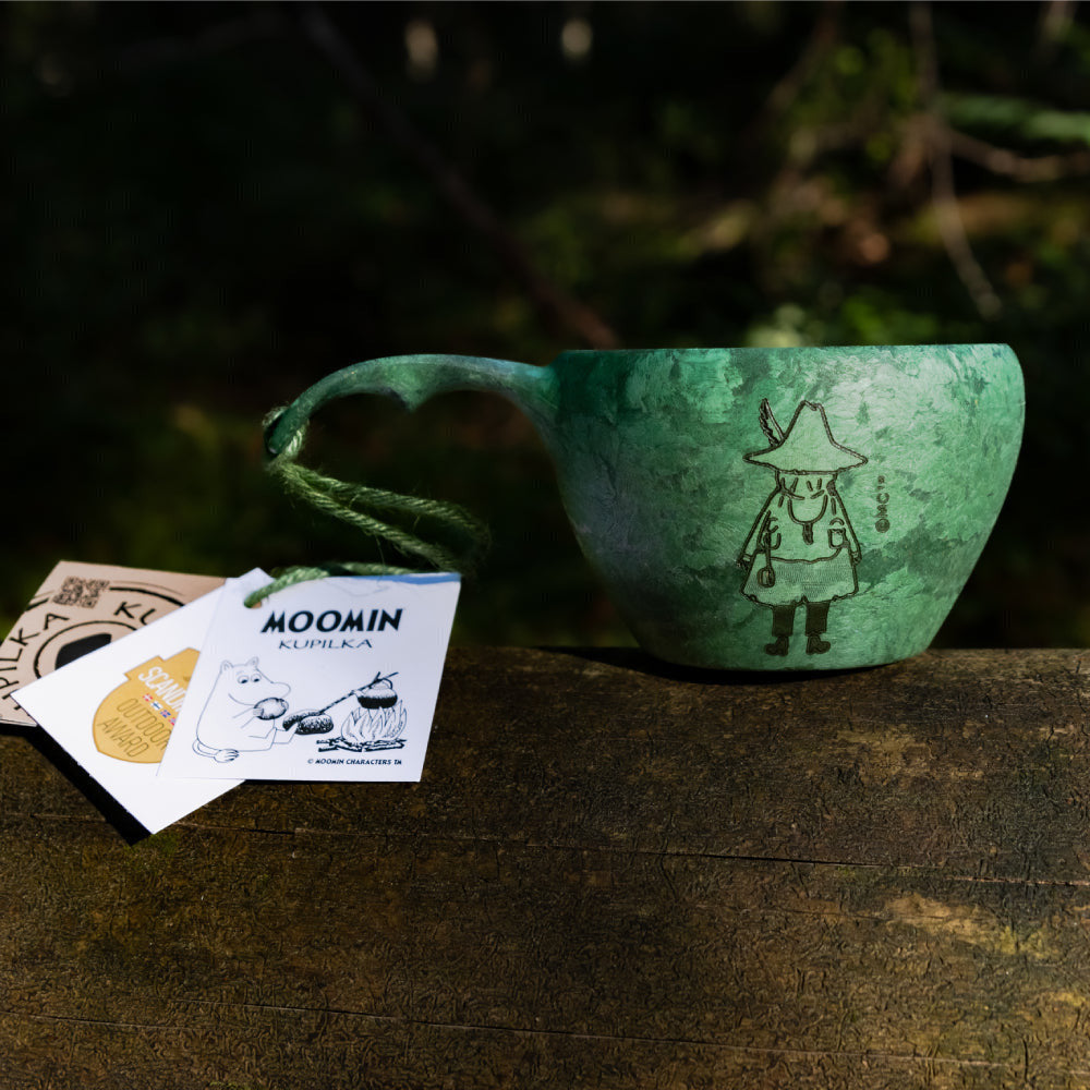 Snufkin Drinking Vessel Green Big - The Official Moomin Shop