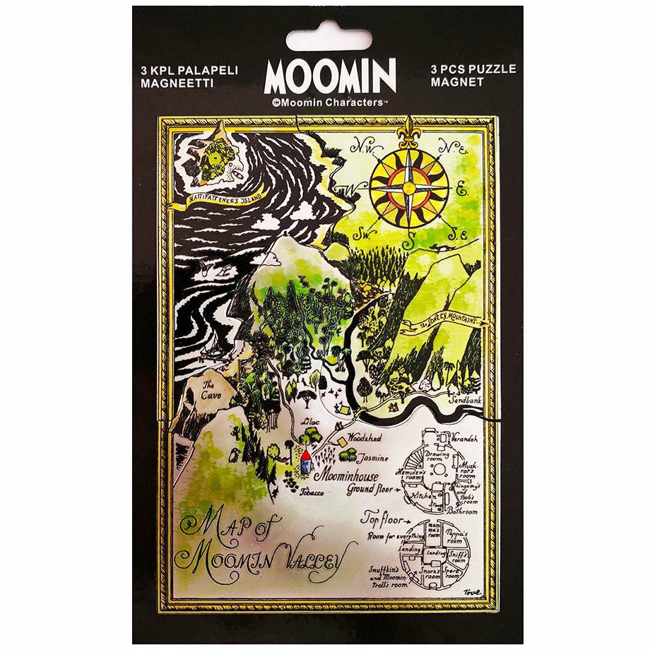 Moominvalley Map Magnet - TMF-Trade - The Official Moomin Shop