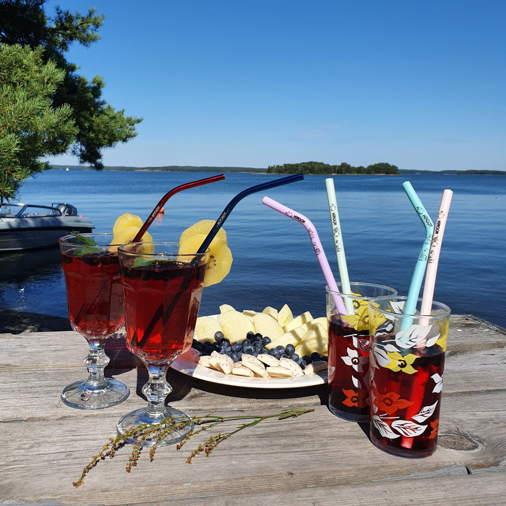 Moomin Drinking Straws 4-set - The Official Moomin Shop