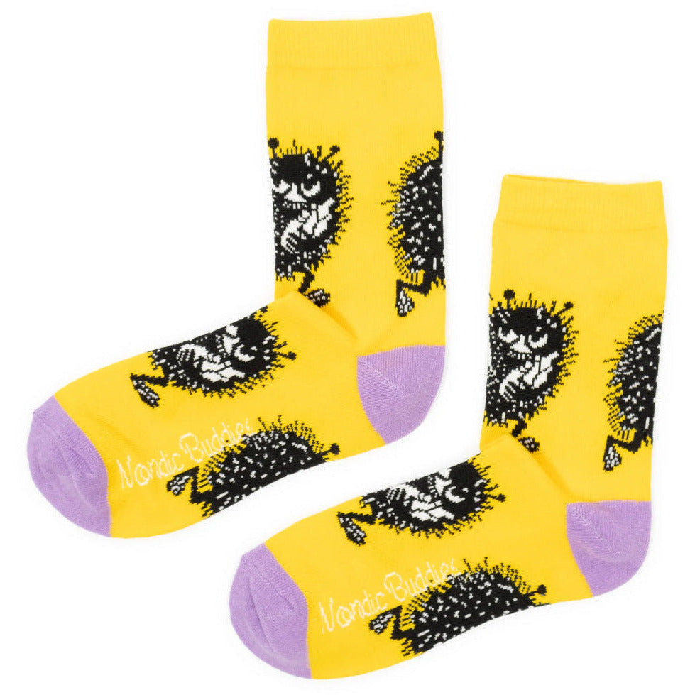 Stinky Getaway Socks 36-42 Yellow - The Official Moomin Shop