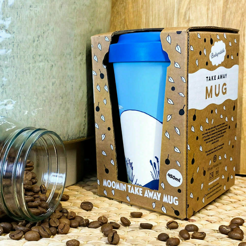 Moomintroll´s Summerday Take away Mug  - Nordicbuddies - The Official Moomin Shop