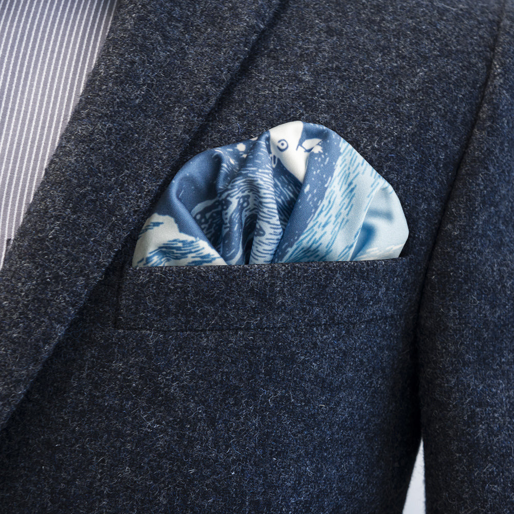 Moomin Dive Pocket Square - The Official Moomin Shop